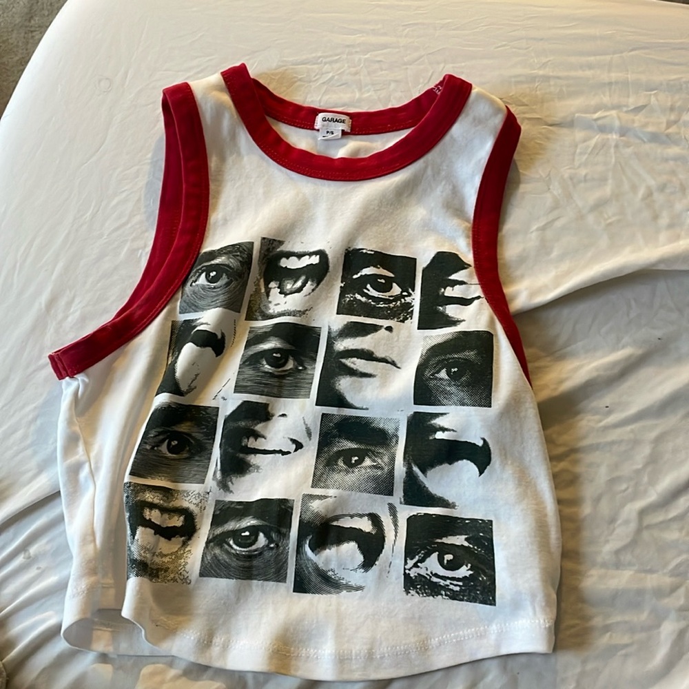 garage graphic tank